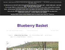 Tablet Screenshot of blueberrybasket.com